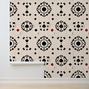 Papier Peint Elégant Casino Royale : Ace & King Playing Card