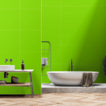 Élégant Décor Vert Plaine Maison