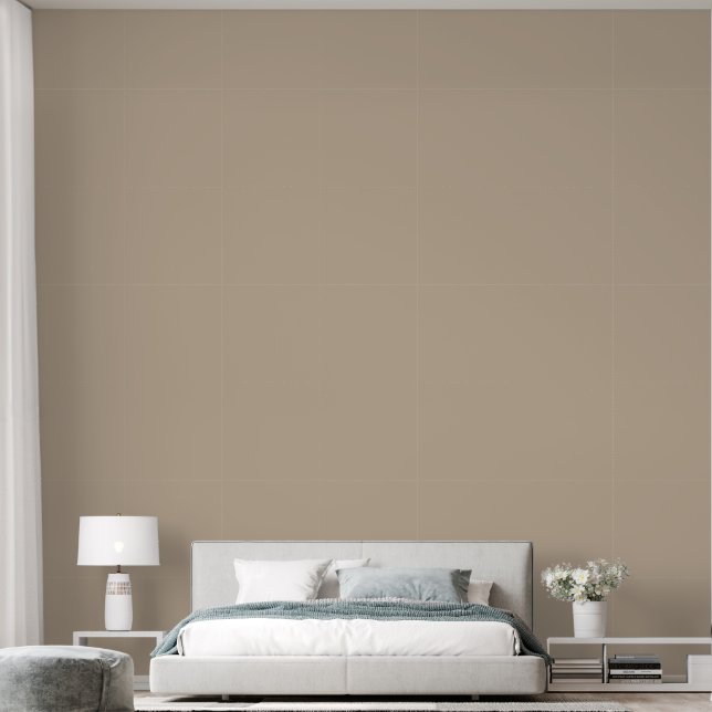 Papier Peint Élégant Doux Peach Plain Solide Couleur Chambre (Chambre à coucher)