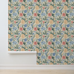 Papier Peint Élégant modèle floral Pastel
