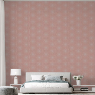 Papier Peint Élégant Peach Rose Peach Boho