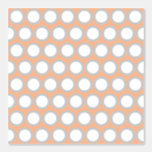 Papier Peint Élégant Retro Peach Motif Pois blanc<br><div class="desc">Faites une déclaration audacieuse avec ce papier peint élégant et accrocheur ! Des pois blancs avec une bordure taupe chic se répètent sans problème sur un arrière - plan orange pêche doux, pour créer un look incontournable qui est à la fois rétro, graphique et fraîchement moderne. Faites votre espace au-dessus...</div>