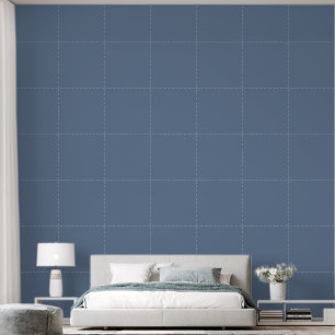 Papier Peint Élégante Chambre Bleue Clair Couleur Solide