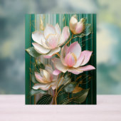Papier peint en fleurs japonais Magnolia Art (Neutre)
