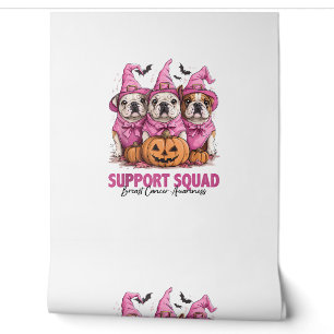 Papier Peint En Octobre Nous Portons Pink Bulldog Halloween Bre
