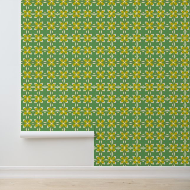 Papier peint en vinyle design moderne (Application)