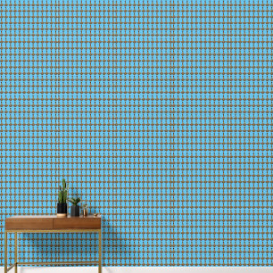Papier peint en vinyle lisse or Thor Hammer bleu