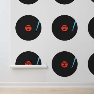 Papier Peint Enregistrements de vinyle Gramaphone
