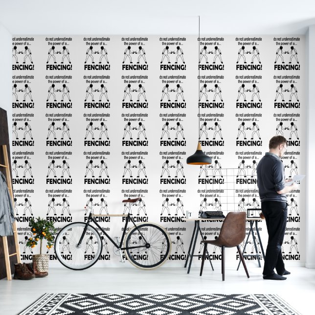 Papier Peint Épée de clôture Sport (Salon)