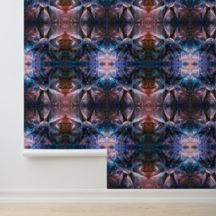 Papier Peint Espace Abstrait Galaxy Design Ornements Motif