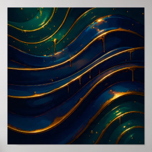 Papier peint et impression d'art Luxueux Ooze à to