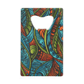 Papier peint ethnique abstrait (Devant)