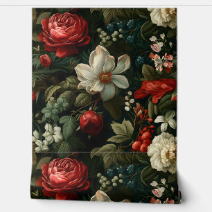 Papier Peint Everglow Noel Florals Botanique