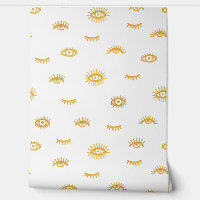 Evil Eye Golden Wallpaper