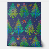 Papier Peint Faire des traces à minuit (Déroulement)