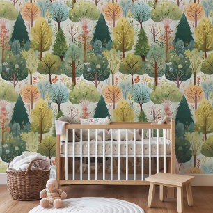 Papier Peint Fairy Tale Forest Chambre pour enfants Fond d'écra
