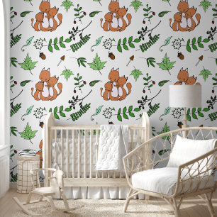 Papier Peint Famille des écureuils