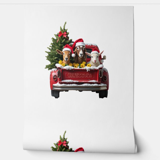 Papier Peint Ferme de Noël (Déroulement)