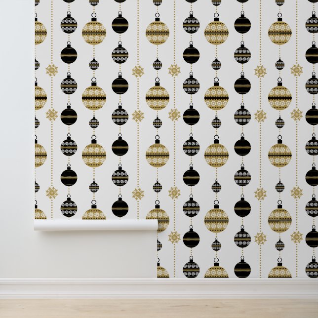 Papier Peint Festive Noël Carrelage de vacances (Application)