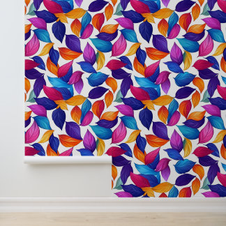 Papier Peint Feuille coloré