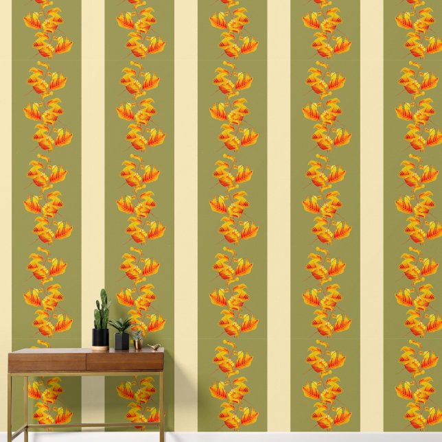 Papier Peint Feuilles de Dogwood sur un (Couloir)