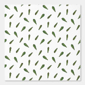 Papier Peint Feuilles du printemps, motif aquarelle (Recto)