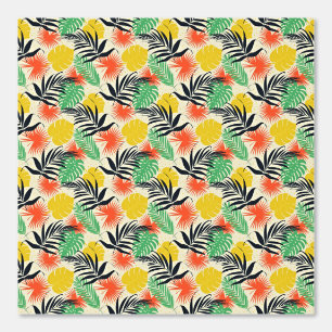 Papier Peint Feuilles tropicaux exotiques