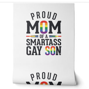 Papier Peint Fière maman d'un fils gay insolent Vintage T-shirt