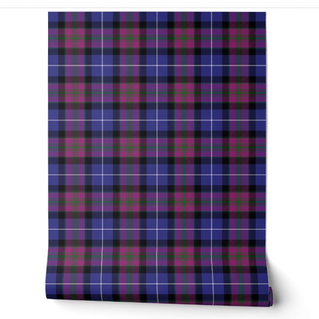 Papier Peint Fierté d'Écosse Mode Tartan Plaid Scottish Cl (Déroulement)