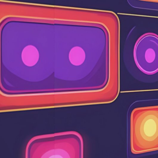 Papier Peint Fièvre Disco des années 80 | Peel and Stick Wall M (Couture)