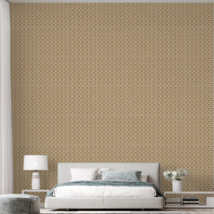 Papier Peint fleur beige