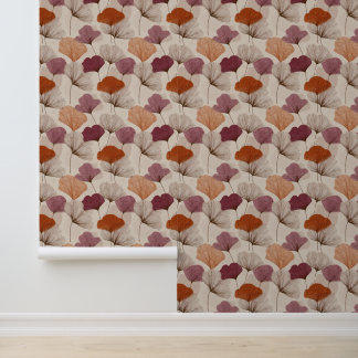 Papier Peint Fleur botanique printanière moderne