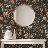 Fleur foncé Midnight Garden Moody Botanique Noir