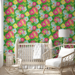 Papier Peint Fleur Power Floraisons motif sans couture 4