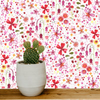 Fleur sauvage d'aquarelle moderne florale brillant