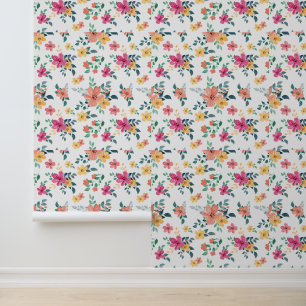 Papier Peint Fleur Sauvage Élégante