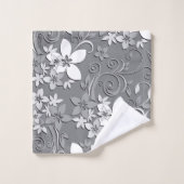 Papier peint fleurs 2 (Gant de toilette)