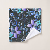 Papier peint fleurs 6 (Gant de toilette)