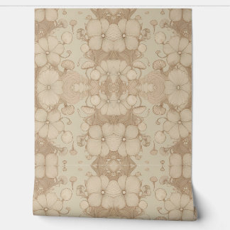 Papier Peint Fleurs de style vintage
