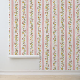 Papier peint Fleurs délicates du pays français