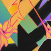 Papier Peint Fleurs Entrelacées (Couture)