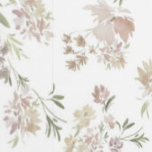 Papier peint fleurs pastel (Couture)