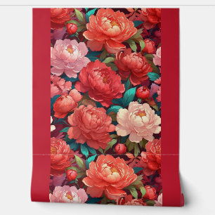 Papier peint floral
