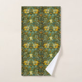 Papier peint floral Chèvrefeuille Or de William Mo (Serviette à main)