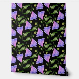 Papier peint floral élégant - Motifs floraux dynam