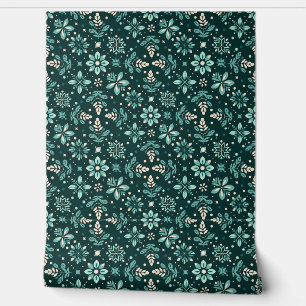 Papier Peint Floral Symphony Motif