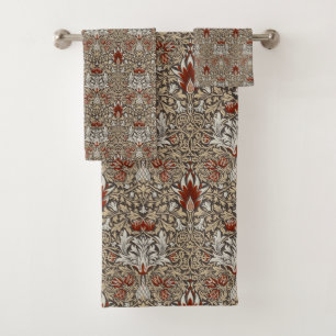 Papier peint floral Terreux Brun de William Morris