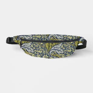 Papier Peint Floral William Morris Kennet Bleu Or