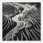 Papier Peint Flux fractal (Recto)