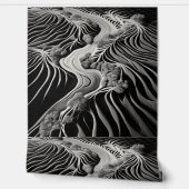 Papier Peint Flux fractal (Déroulement)